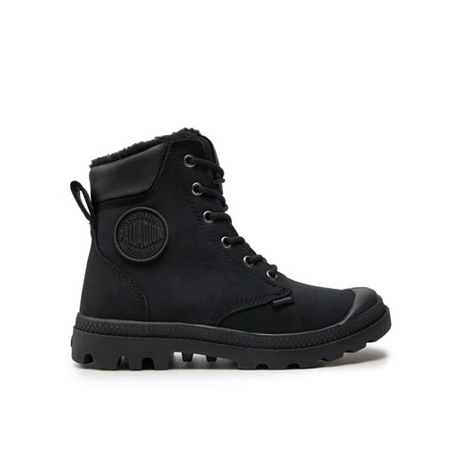 Trapery Palladium Pampa Sport Cuff Wps 72992-010-M Czarny ze sklepu eobuwie.pl w kategorii Buty zimowe męskie - zdjęcie 182089171