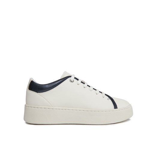 Sneakersy Geox D Skyely D36QXA 054AJ C1R4B Biały ze sklepu eobuwie.pl w kategorii Buty sportowe damskie - zdjęcie 182089221