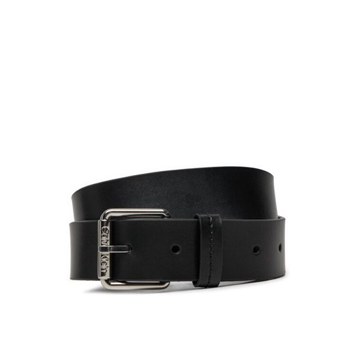 Pasek Męski Calvin Klein Ck Must 35mm K50K512650 Czarny ze sklepu eobuwie.pl w kategorii Paski męskie - zdjęcie 182089224