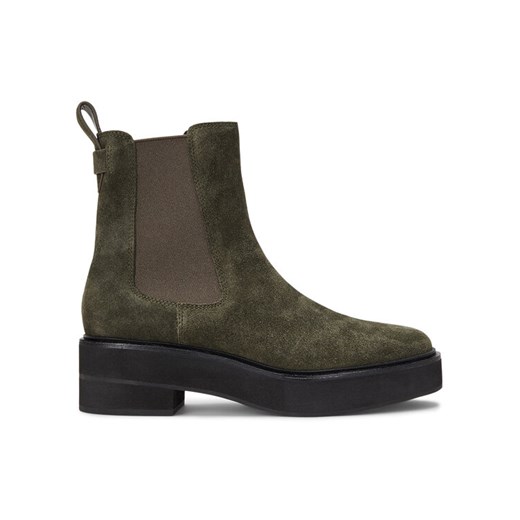 Sztyblety LAUREN RALPH LAUREN 802951237002 Zielony ze sklepu eobuwie.pl w kategorii Botki - zdjęcie 182089240