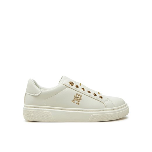 Sneakersy Tommy Hilfiger Low Cut Sneaker T3A9-33744-1355 S Biały ze sklepu eobuwie.pl w kategorii Buty sportowe dziecięce - zdjęcie 182089273