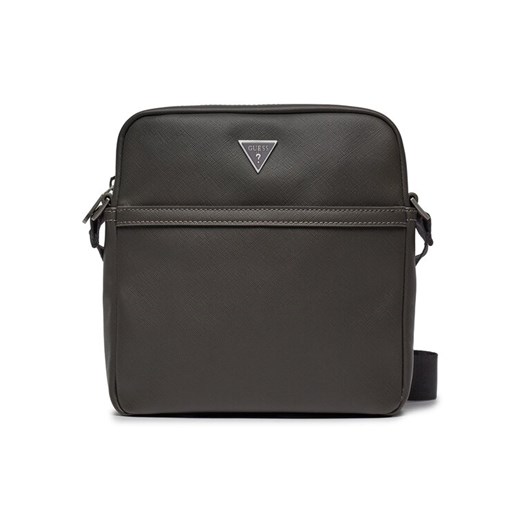 Saszetka Guess Certosa Saffiano Eco Mini-Bags HMECSA P3158 Szary ze sklepu eobuwie.pl w kategorii Torby męskie - zdjęcie 182089274