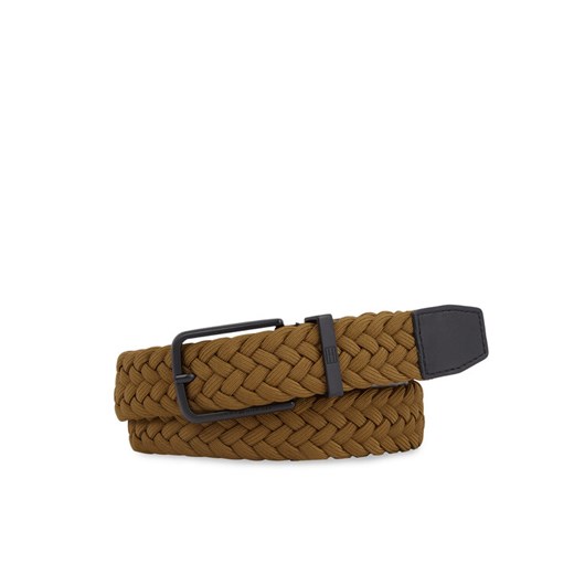 Pasek Męski Tommy Hilfiger Tech 3.5 Elastic AM0AM11468 Brązowy ze sklepu eobuwie.pl w kategorii Paski męskie - zdjęcie 182089393