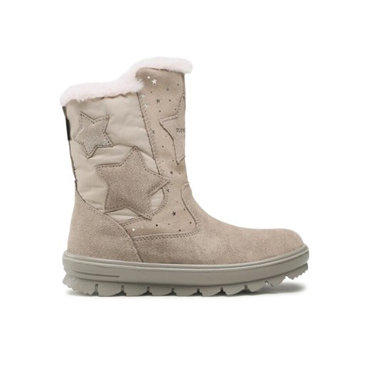 Kozaki Superfit GORE-TEX 1-000219-4000 S Beżowy ze sklepu eobuwie.pl w kategorii Buty zimowe dziecięce - zdjęcie 182089402