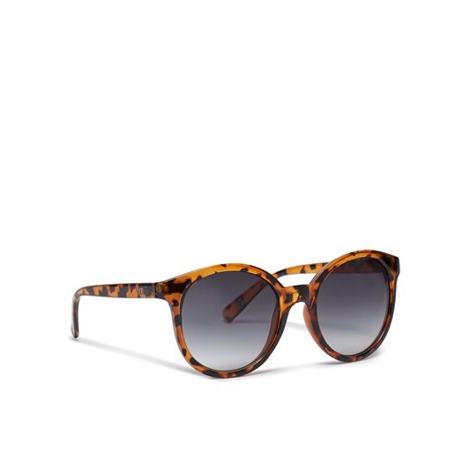 Okulary przeciwsłoneczne Vans Rise And Shine Sunglasses VN000HEE1611 Brązowy ze sklepu eobuwie.pl w kategorii Okulary przeciwsłoneczne damskie - zdjęcie 182089414