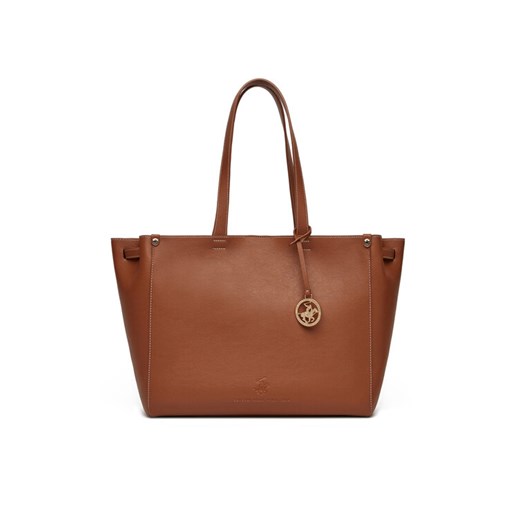 Torebka Beverly Hills Polo Club BHPC-S-005-07 Brązowy ze sklepu eobuwie.pl w kategorii Torby Shopper bag - zdjęcie 182089541