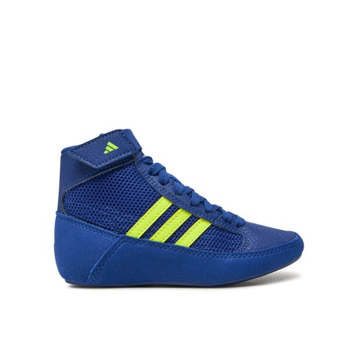 Buty bokserskie adidas HVC BD7637 Niebieski ze sklepu eobuwie.pl w kategorii Buty sportowe dziecięce - zdjęcie 182089620