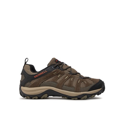 Trekkingi Merrell Alverstone 2 J036909 Khaki ze sklepu eobuwie.pl w kategorii Buty trekkingowe męskie - zdjęcie 182089651