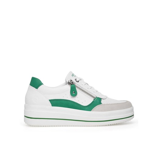 Sneakersy Remonte D1C00-80 Biały ze sklepu eobuwie.pl w kategorii Buty sportowe damskie - zdjęcie 182089711
