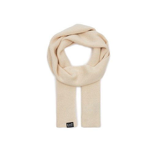 Szalik EA7 Emporio Armani 240122 4F200 33740 Beżowy ze sklepu eobuwie.pl w kategorii Szaliki i chusty damskie - zdjęcie 182089771