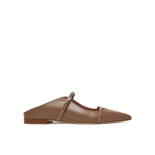 Klapki MALONE SOULIERS Maureen Flat 328 Brązowy ze sklepu eobuwie.pl w kategorii Klapki damskie - zdjęcie 182089812