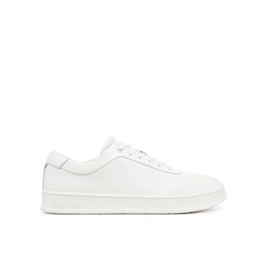 Sneakersy Calvin Klein Low Top Lace Up Oxford Rubb Lth HM0HM01708 Biały ze sklepu eobuwie.pl w kategorii Buty sportowe męskie - zdjęcie 182089813
