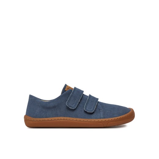 Sneakersy Froddo Barefoot Vegan G3130248 DD Niebieski ze sklepu eobuwie.pl w kategorii Trampki dziecięce - zdjęcie 182090063