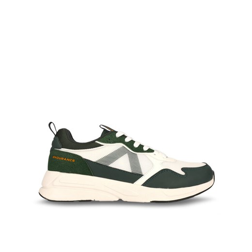 Sneakersy Endurance Abantes M Sneaker E242001 Zielony ze sklepu eobuwie.pl w kategorii Buty sportowe męskie - zdjęcie 182090094