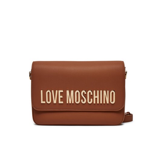 Torebka LOVE MOSCHINO JC4023PP1LKD0208 Brązowy ze sklepu eobuwie.pl w kategorii Torebki damskie - zdjęcie 182090133