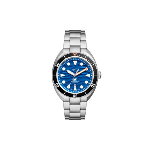 Zegarek Fossil Breaker FS6064 Niebieski ze sklepu eobuwie.pl w kategorii Zegarki - zdjęcie 182090191