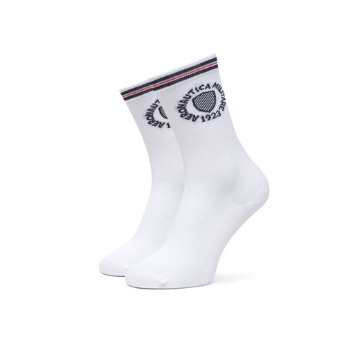 Skarpety wysokie unisex Aeronautica Militare 251CZ015DL561 Biały ze sklepu eobuwie.pl w kategorii Skarpetki męskie - zdjęcie 182090224