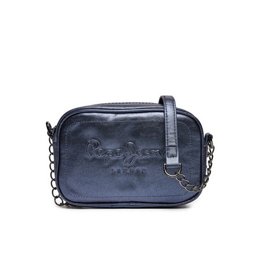 Torebka Pepe Jeans PL031577 Niebieski ze sklepu eobuwie.pl w kategorii Listonoszki - zdjęcie 182090233