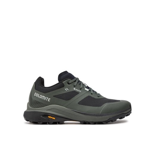 Trekkingi Dolomite Nibelia Gore-Tex 420070 0878 Khaki ze sklepu eobuwie.pl w kategorii Buty trekkingowe męskie - zdjęcie 182090242