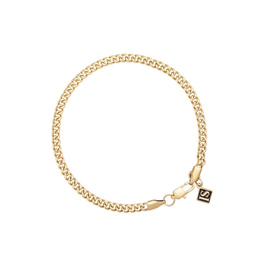 Bransoletka ICED STUFF Miami Cuban Link Złoty ze sklepu eobuwie.pl w kategorii Bransoletki - zdjęcie 182090271