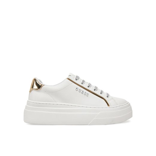 Sneakersy Guess FLJMRI ELE12 Biały ze sklepu eobuwie.pl w kategorii Buty sportowe damskie - zdjęcie 182090310