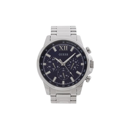 Zegarek Guess Walker  GW0900G4 Srebrny ze sklepu eobuwie.pl w kategorii Zegarki - zdjęcie 182090314