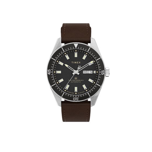 Zegarek Timex Waterbury TW2V24800 Brązowy ze sklepu eobuwie.pl w kategorii Zegarki - zdjęcie 182090320