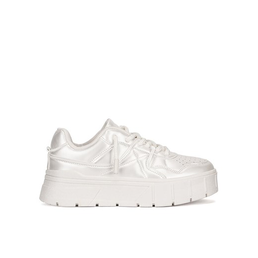Sneakersy JENNY LZ0719-04 Écru ze sklepu eobuwie.pl w kategorii Buty sportowe damskie - zdjęcie 182090413