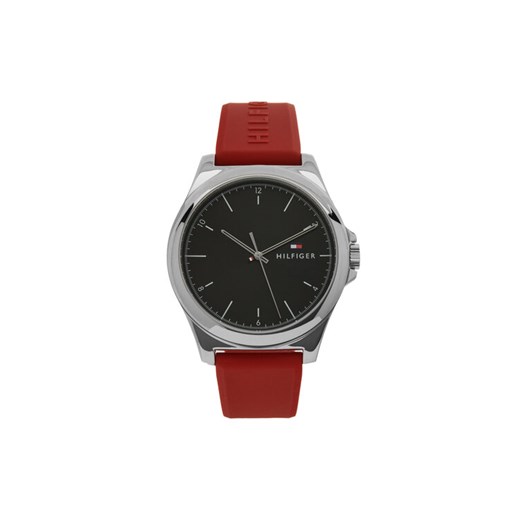 Zegarek Tommy Hilfiger 1710615 Czerwony ze sklepu eobuwie.pl w kategorii Zegarki - zdjęcie 182090463