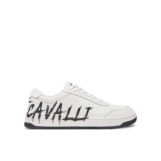Sneakersy Just Cavalli 78QA3SM5 ZP397 Biały ze sklepu eobuwie.pl w kategorii Buty sportowe męskie - zdjęcie 182090514