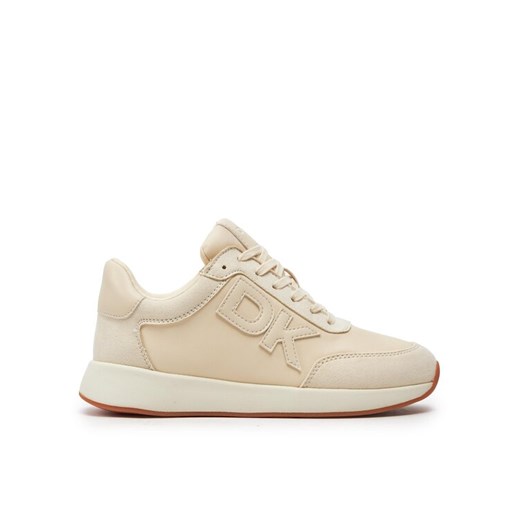 Sneakersy DKNY K1472129 Beżowy ze sklepu eobuwie.pl w kategorii Buty sportowe damskie - zdjęcie 182090630