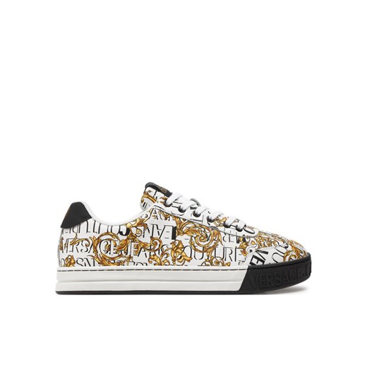 Sneakersy Versace Jeans Couture 76YA3SK6 Biały ze sklepu eobuwie.pl w kategorii Buty sportowe męskie - zdjęcie 182090633