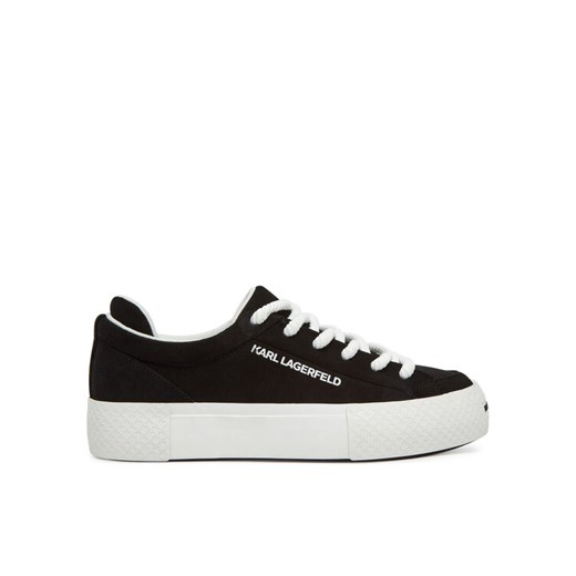 Sneakersy KARL LAGERFELD KL50722 Czarny ze sklepu eobuwie.pl w kategorii Buty sportowe męskie - zdjęcie 182090671