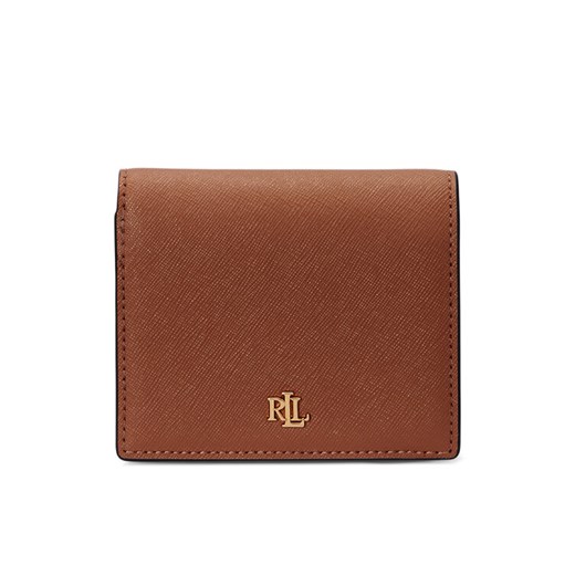Mały Portfel Damski LAUREN RALPH LAUREN 432962112002 Brązowy ze sklepu eobuwie.pl w kategorii Portfele damskie - zdjęcie 182091104