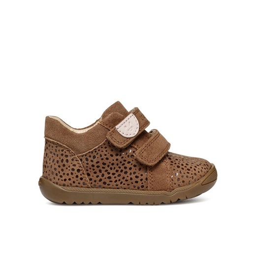 Sneakersy Geox B Macchia Girl B164PA 00722 C6627 Brązowy ze sklepu eobuwie.pl w kategorii Buty sportowe dziecięce - zdjęcie 182091132