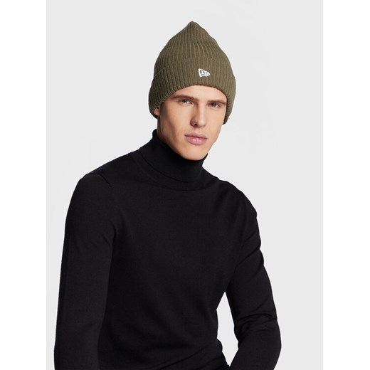 Czapka New Era Colour Cuff 60284983 Zielony ze sklepu eobuwie.pl w kategorii Czapki zimowe męskie - zdjęcie 182091160