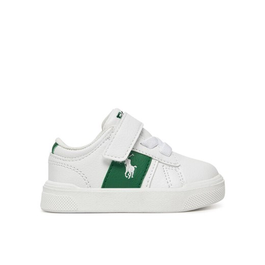 Sneakersy Polo Ralph Lauren Frazier Ps RL01977110 Biały ze sklepu eobuwie.pl w kategorii Buty sportowe dziecięce - zdjęcie 182091181