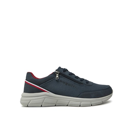Sneakersy Bugatti 345-AFA14-5550 Granatowy ze sklepu eobuwie.pl w kategorii Buty sportowe męskie - zdjęcie 182091213