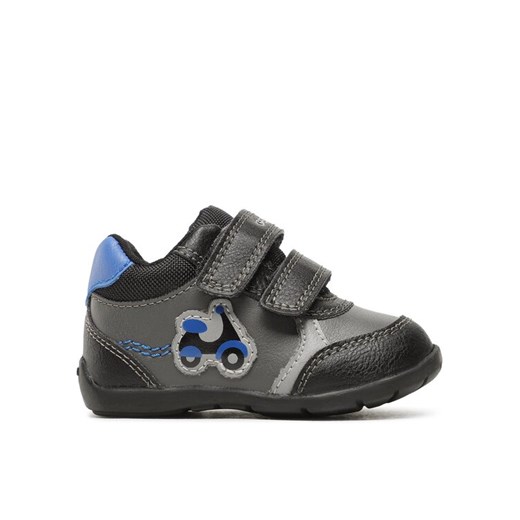 Półbuty Geox B Elthan Boy B361PA 0MEBC C0245 Czarny ze sklepu eobuwie.pl w kategorii Buty sportowe dziecięce - zdjęcie 182091260
