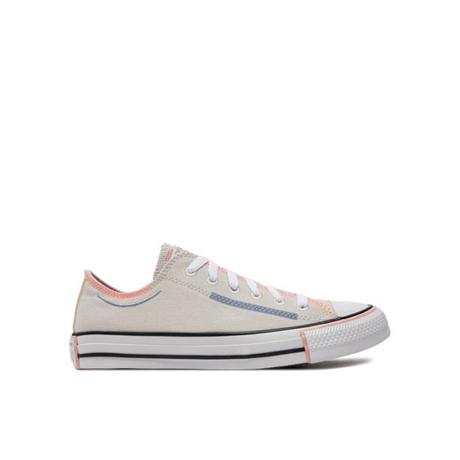 Trampki Converse Chuck Taylor All Star Color Pop Ox A07593C Szary ze sklepu eobuwie.pl w kategorii Trampki damskie - zdjęcie 182091332