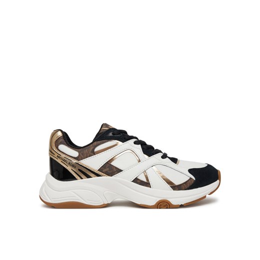 Sneakersy MICHAEL Michael Kors 43F4LEFS6S Brązowy ze sklepu eobuwie.pl w kategorii Buty sportowe damskie - zdjęcie 182091400