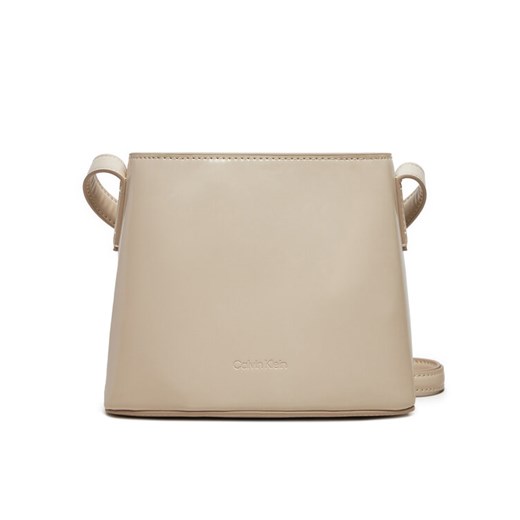 Torebka Calvin Klein K60K612567 Écru Calvin Klein 00 eobuwie.pl