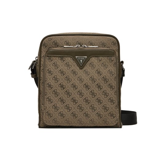 Saszetka Guess Milano - 4G HMMILJ P4260 Zielony ze sklepu eobuwie.pl w kategorii Saszetki - zdjęcie 182091514