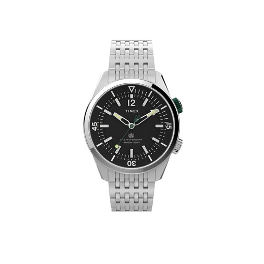 Zegarek Timex Waterbury TW2V49700 Srebrny ze sklepu eobuwie.pl w kategorii Zegarki - zdjęcie 182091593