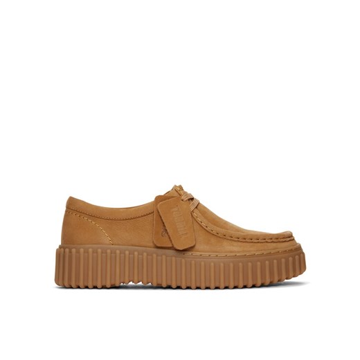 Półbuty Clarks Torhill Bee 26172084 Brązowy ze sklepu eobuwie.pl w kategorii Półbuty damskie - zdjęcie 182091623