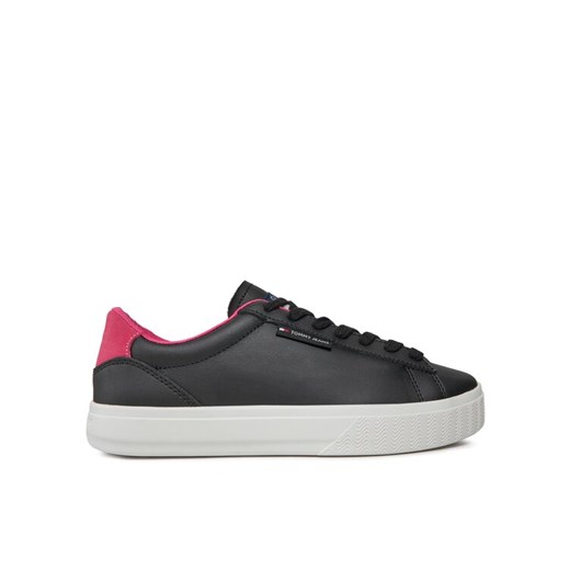 Sneakersy Tommy Jeans Tjw Cupsole Sneaker Ess EN0EN02508 Czarny Tommy Jeans 37 eobuwie.pl
