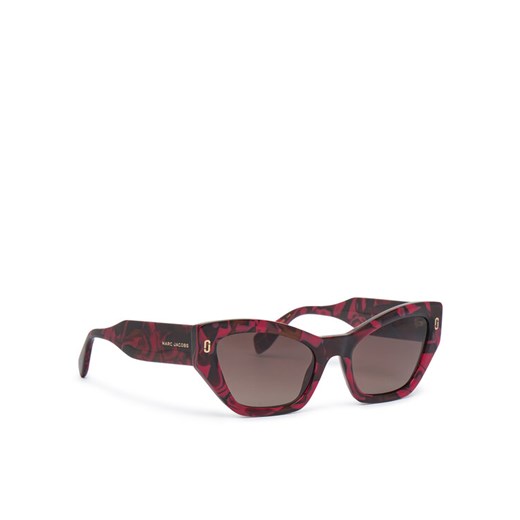 Okulary przeciwsłoneczne The Marc Jacobs MJ 1117/S 207986 Bordowy ze sklepu eobuwie.pl w kategorii Okulary przeciwsłoneczne damskie - zdjęcie 182091683