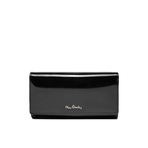 Duży Portfel Damski Pierre Cardin 07 Shiny 121 Czarny ze sklepu eobuwie.pl w kategorii Portfele damskie - zdjęcie 182091750