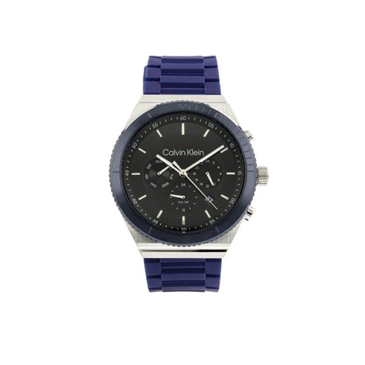 Zegarek Calvin Klein 25200307 Granatowy ze sklepu eobuwie.pl w kategorii Zegarki - zdjęcie 182091830