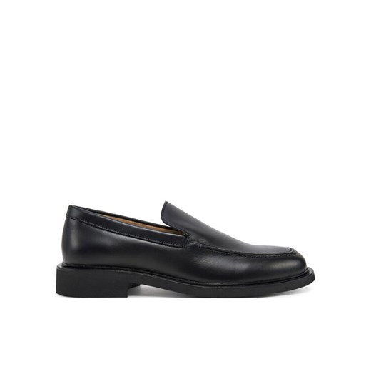Mokasyny Calvin Klein Sq Rubber Onepiece Moccasin HM0HM01883 Czarny ze sklepu eobuwie.pl w kategorii Mokasyny męskie - zdjęcie 182091884